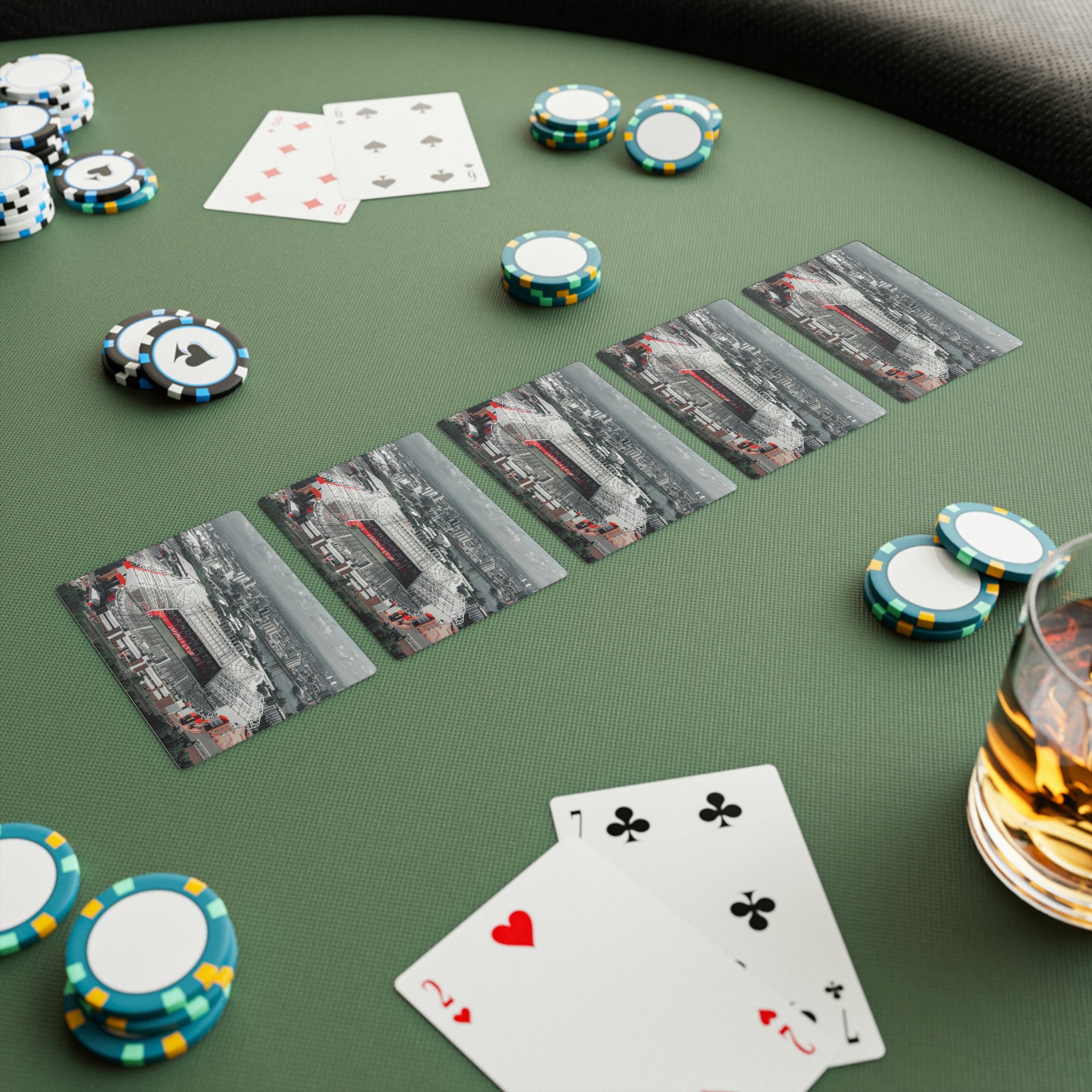 Man United Football Club Poker Cards