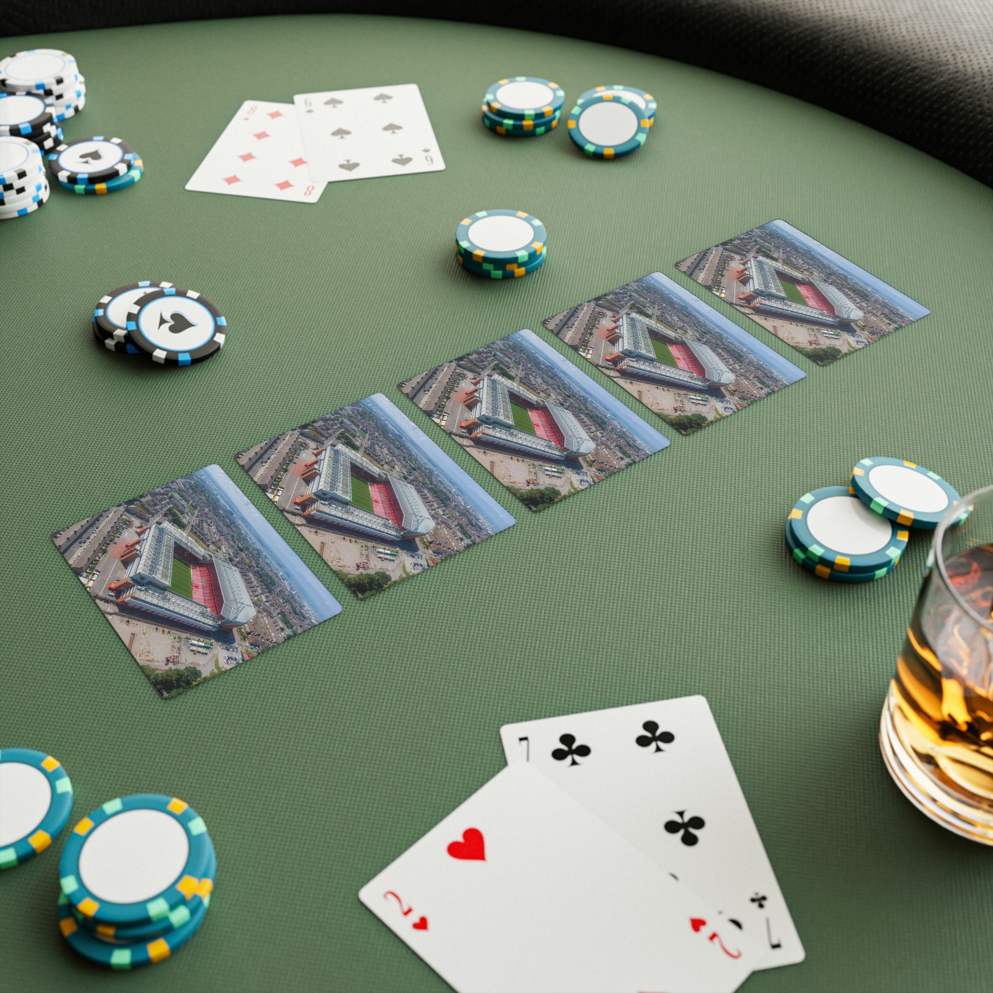 Liverpool Football Club Poker Cards