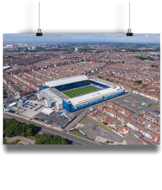 Goodison Park Home Of Everton Football Club