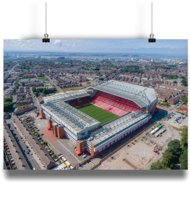 Home of Liverpool Football Club, The iconic Anfield Stadium
