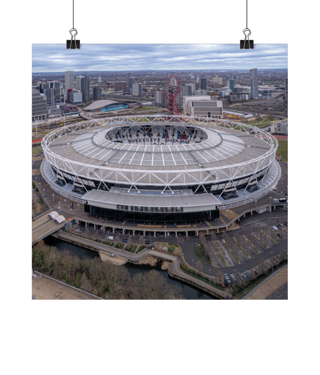 West Ham United Football Club Stadium Print
