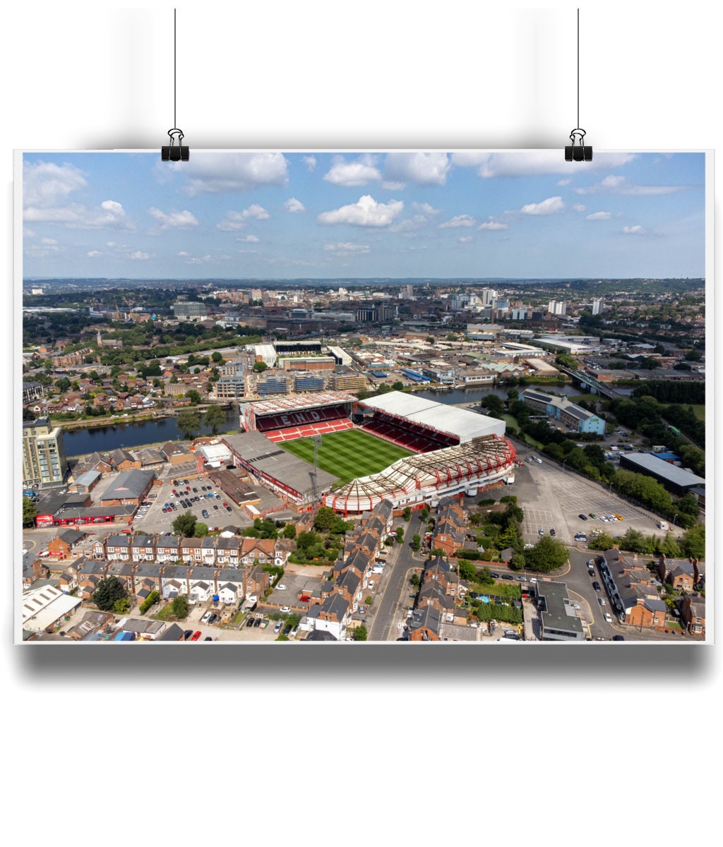 Nottingham Forest Drone Print