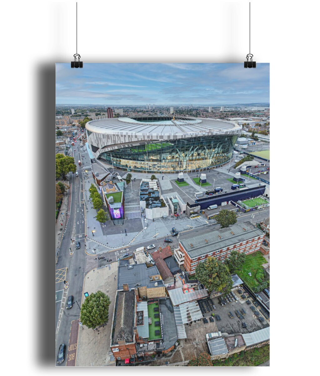 Tottenham Hotspurs Stadium Birds Eye View