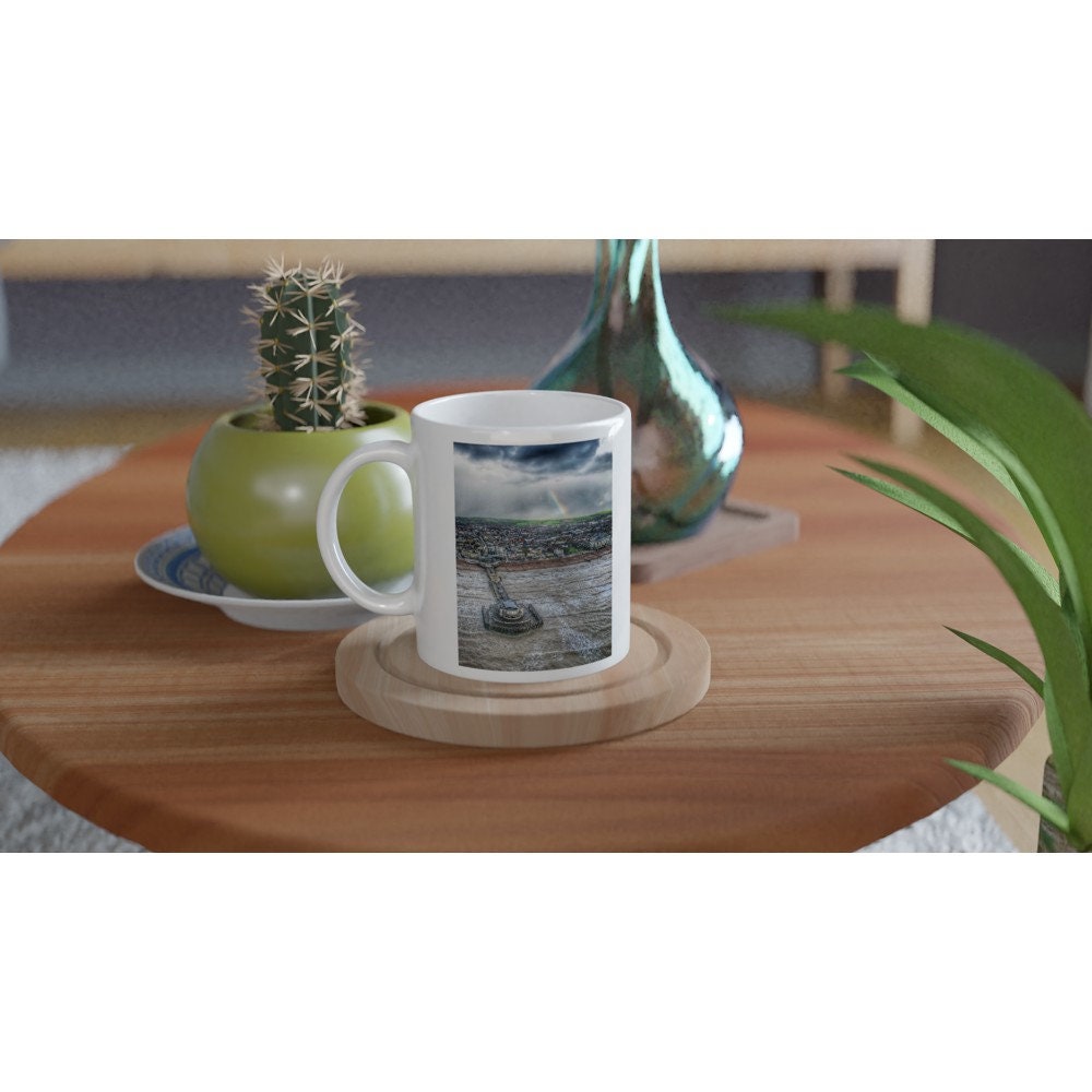 I love Worthing drone shot mug White 11oz Ceramic Mug