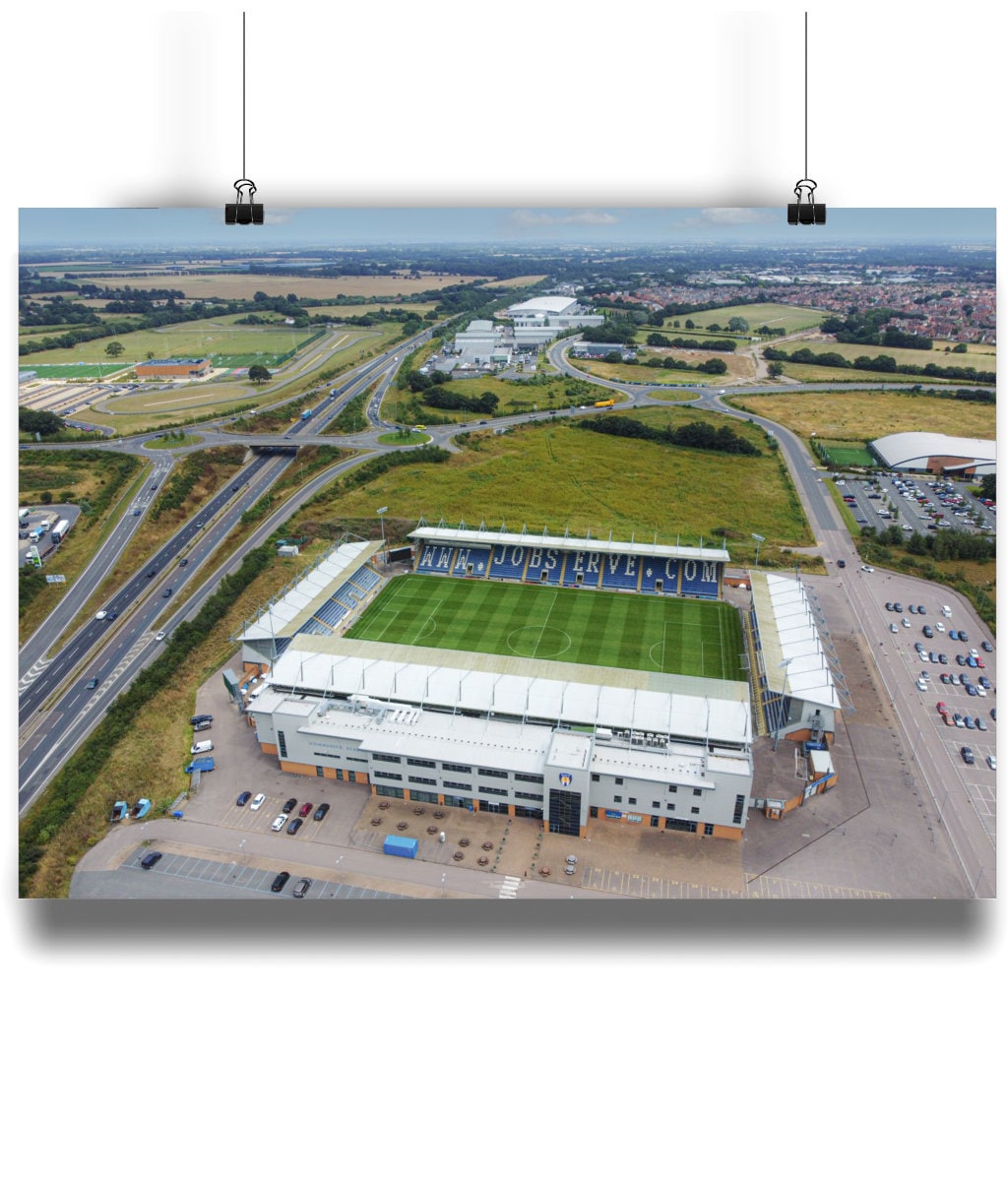 Landscape Matte Art Print colchester united fc etsy