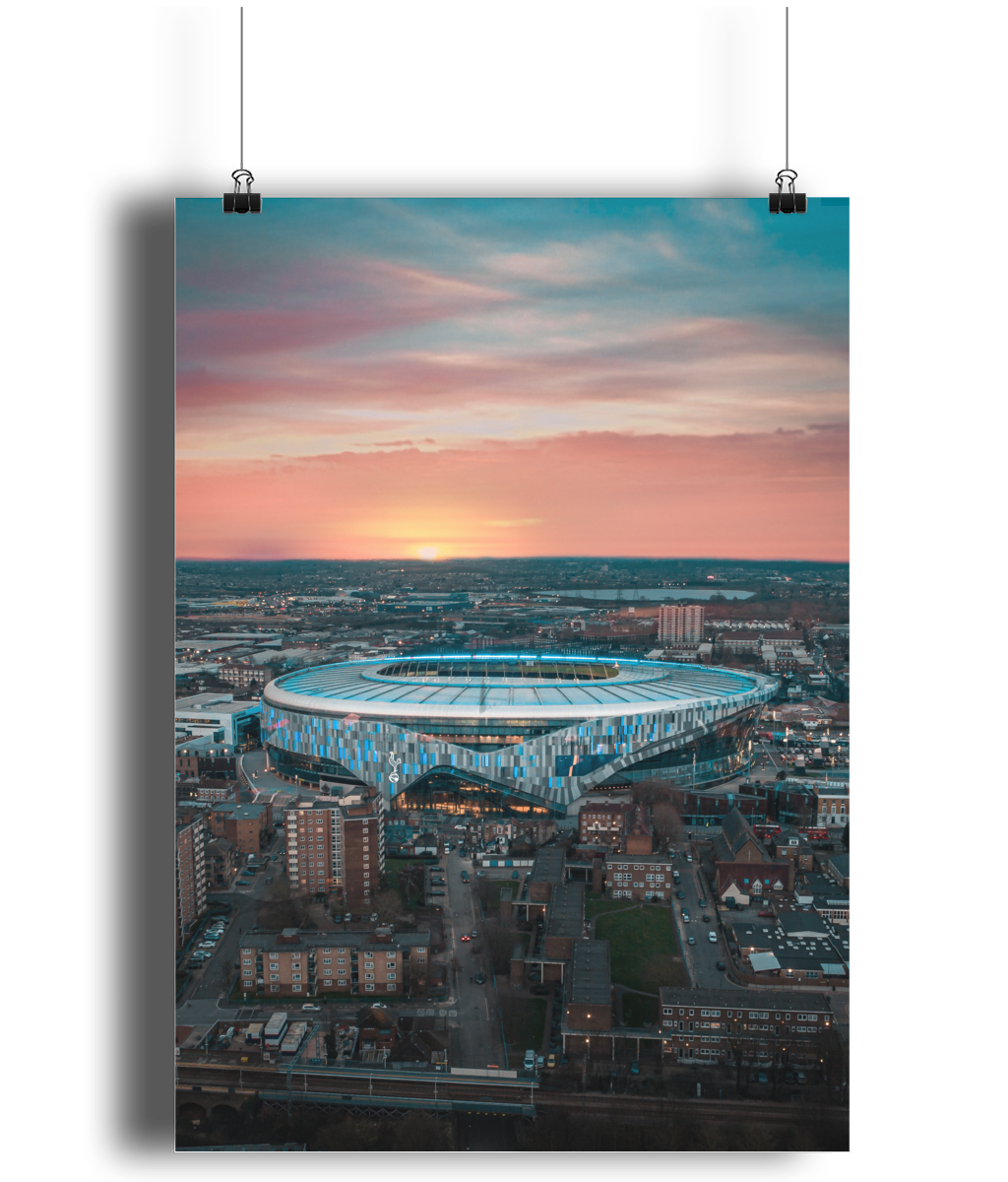 Tottenham Hotspurs Football Club, stunning Drone Photography Now Available In Print