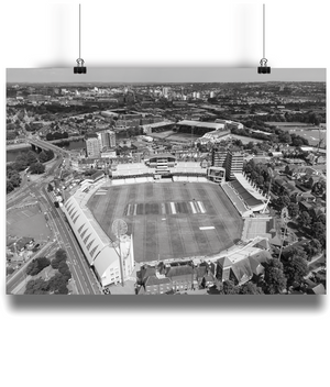 A4 Fine Art Bamboo Print - Landscape Trent Bridge BW