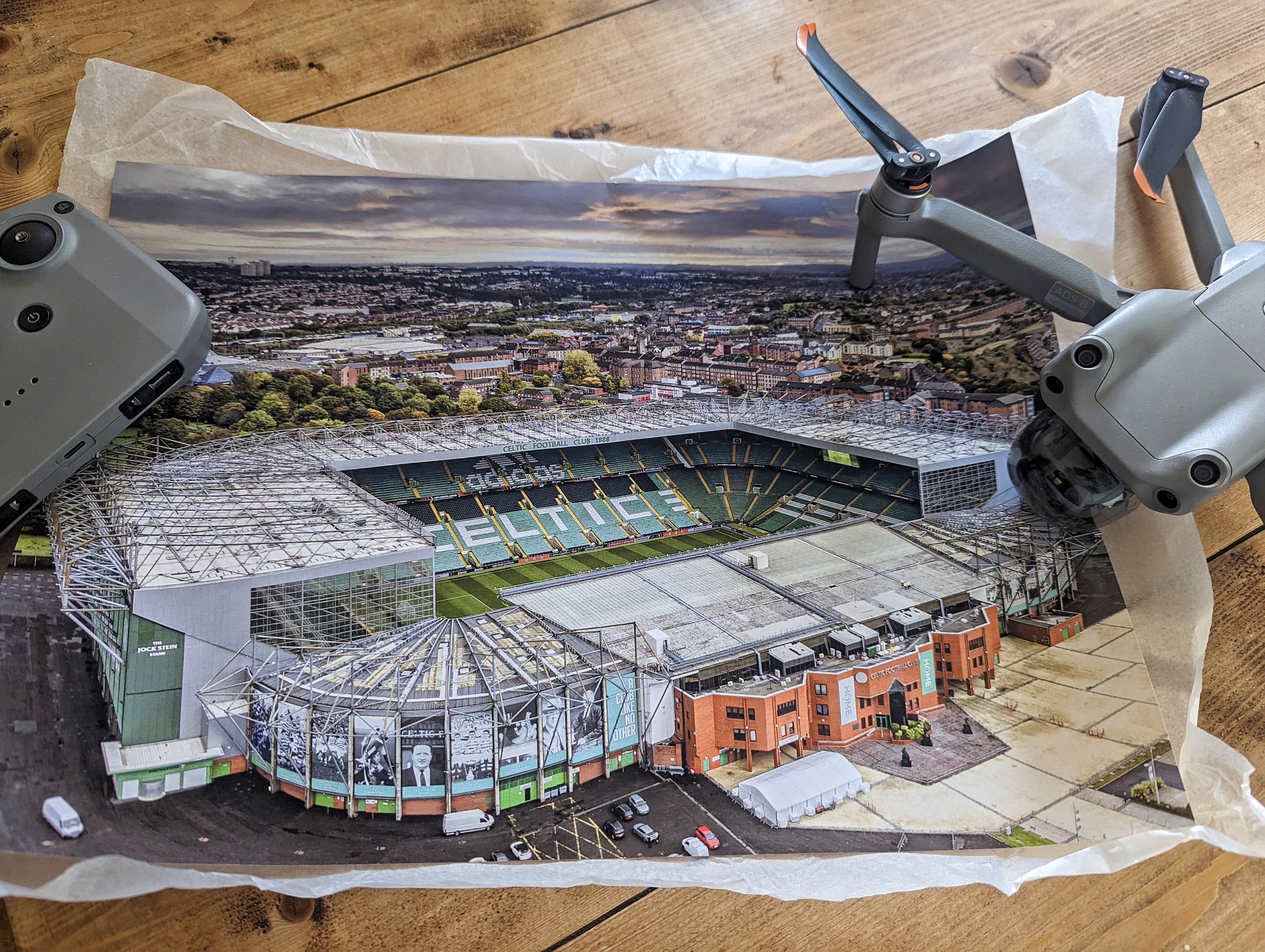 Celtic FC Drone Photography