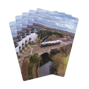 Galatea 45699 Locomotive Poker Cards