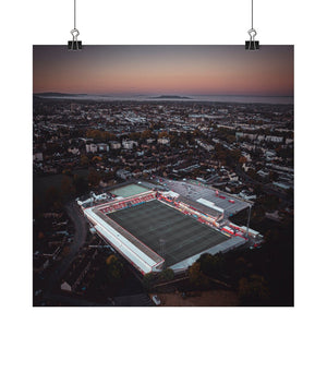 Cheltenham Town Football Club Print .